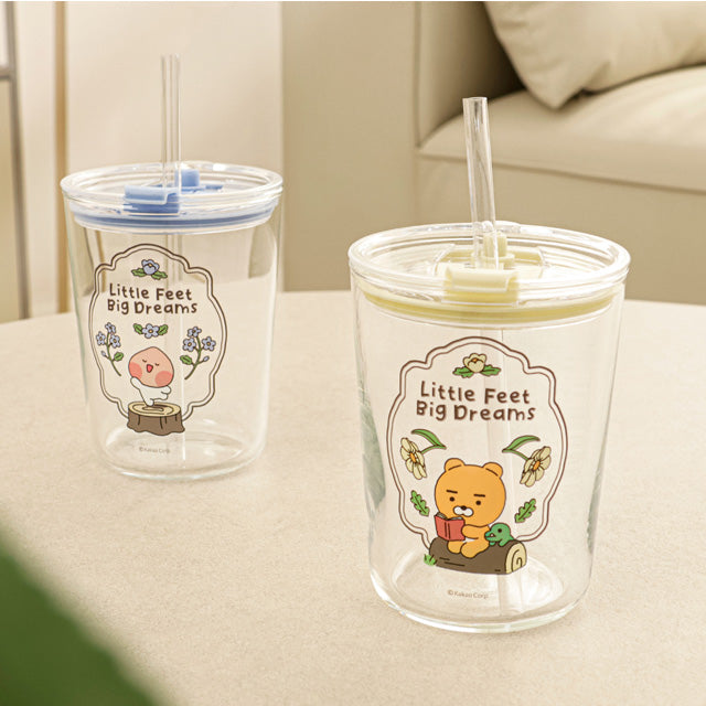 카카오프렌즈 글라스 텀블러 500ml (Kakao Friends Glass Tumbler 500mL)
