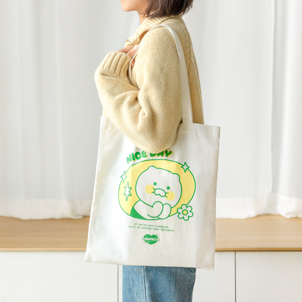 카카오프렌즈 세이치즈 심플 에코백 (Kakao Friends Say Cheese Simple Eco Bag)