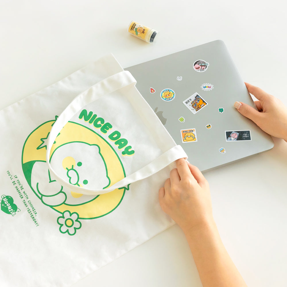 카카오프렌즈 세이치즈 심플 에코백 (Kakao Friends Say Cheese Simple Eco Bag)