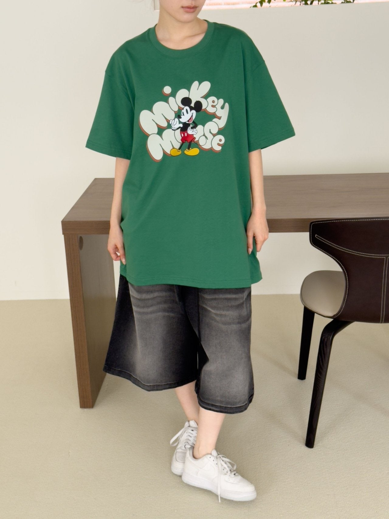 빅 마우스 나염 박스티 (Big Mouse Box Tee)