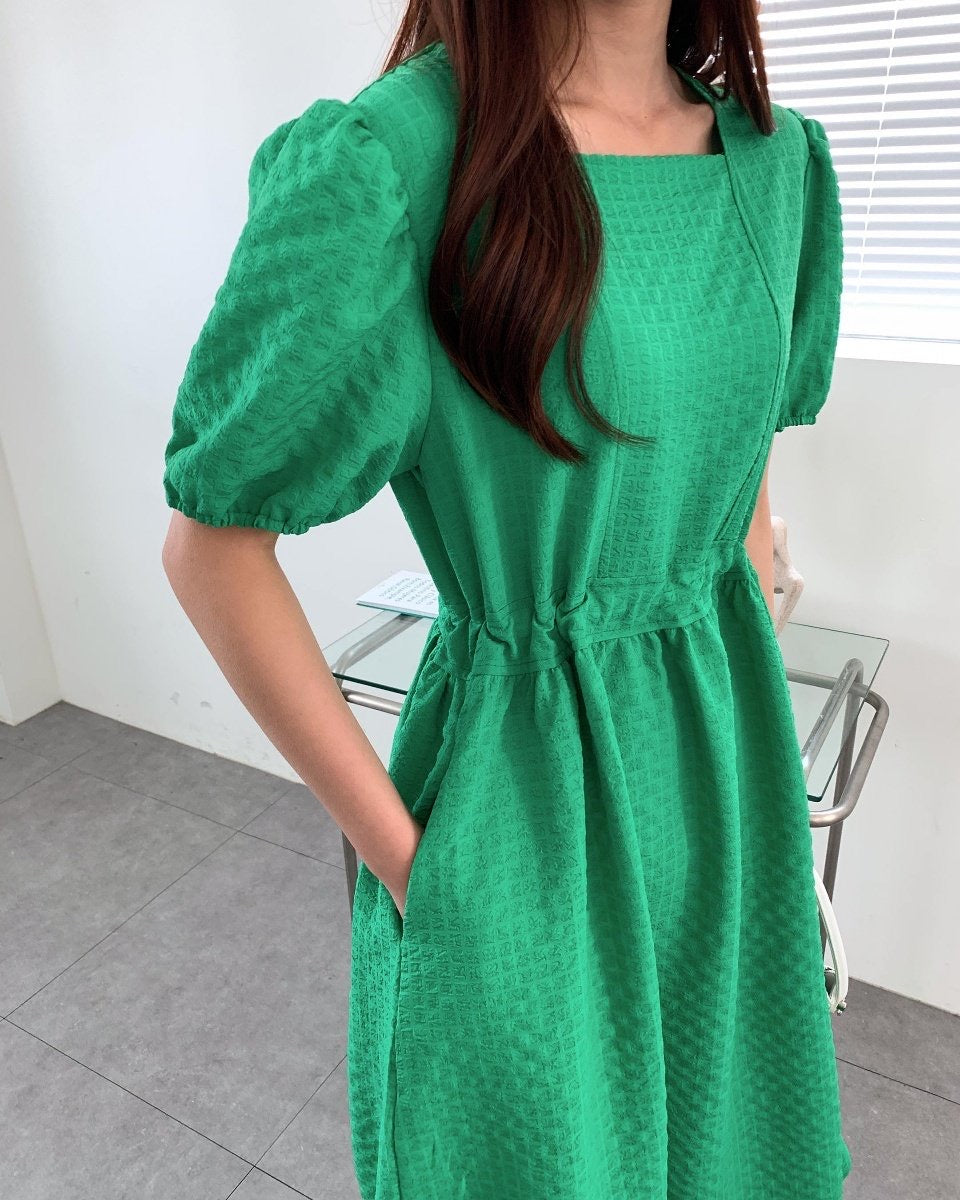 블랑 스트링 원피스 (Blanc Shirt Dress)