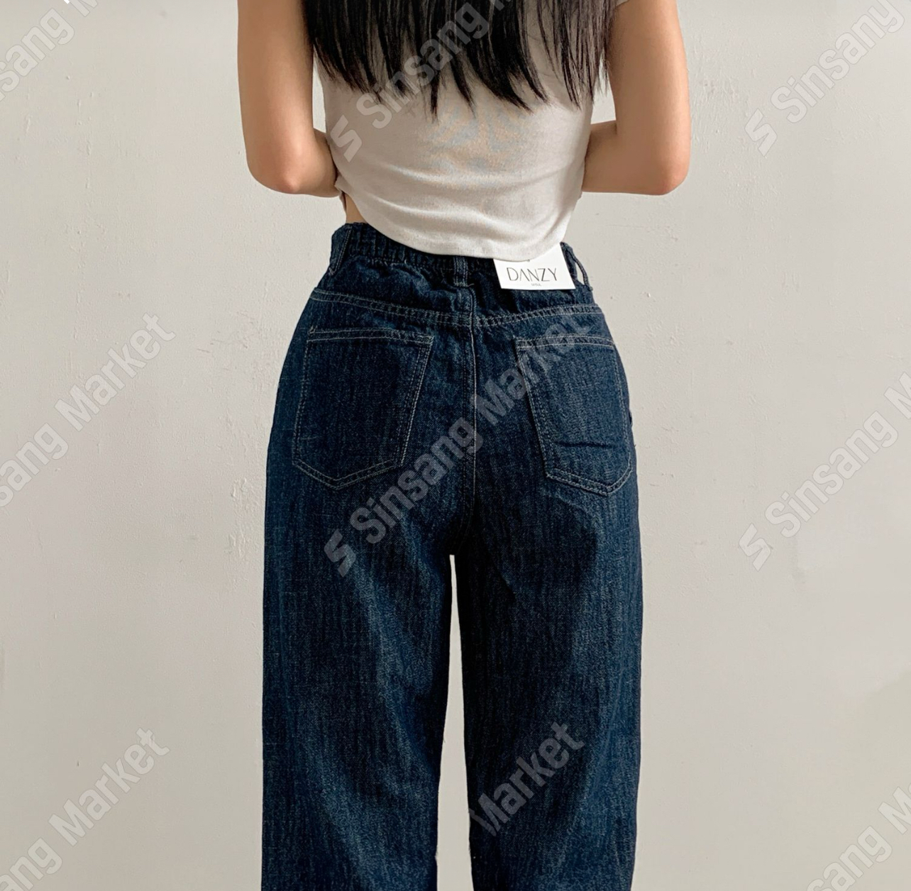 765 여름 린넨 마 밴딩 와이드