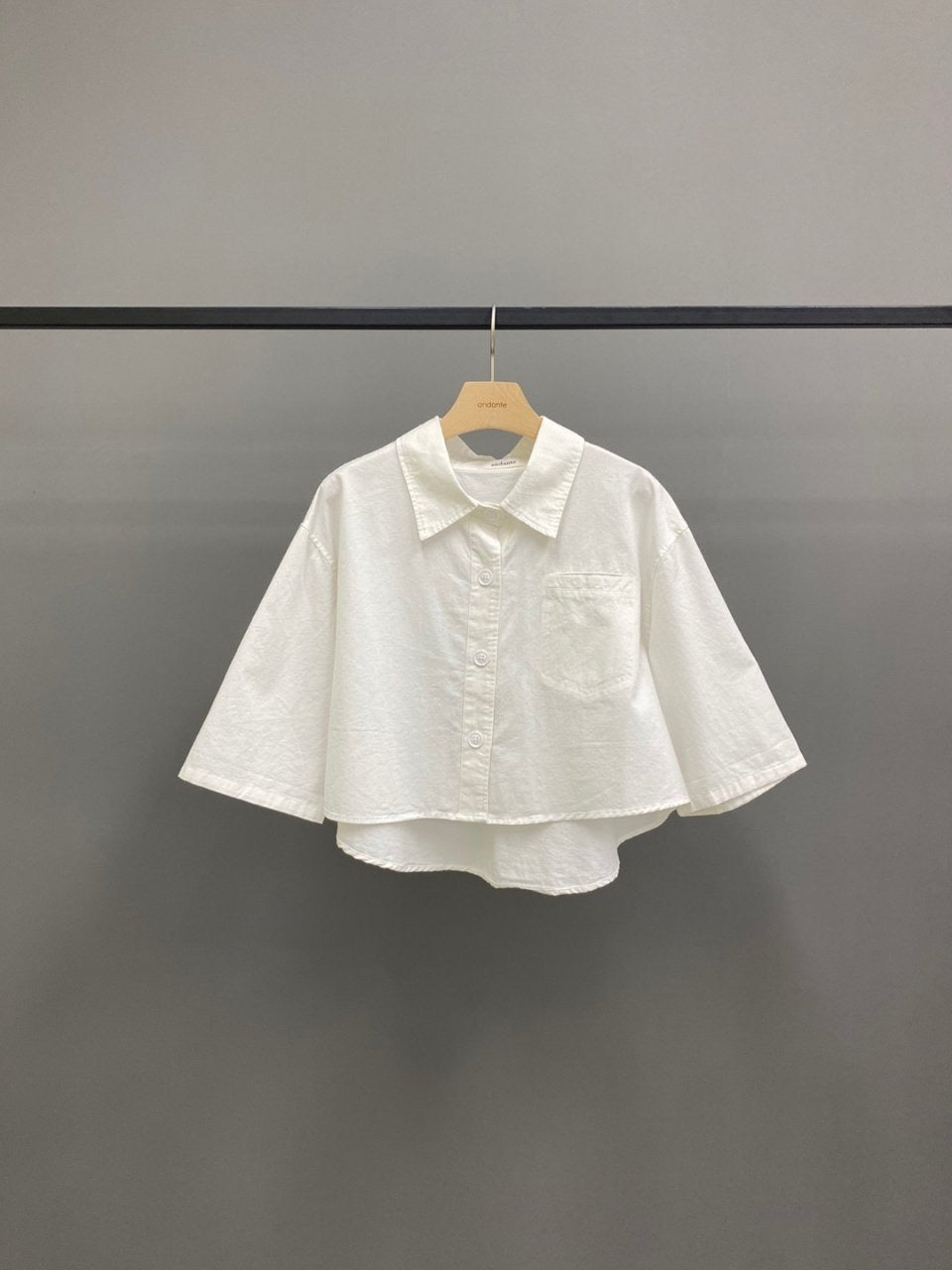 리나 크롭남방 (Lina Crop Shirt)