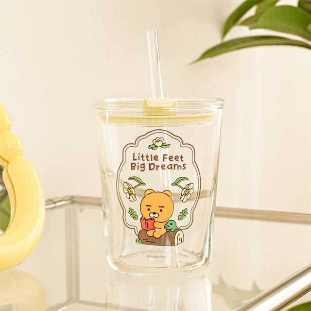 카카오프렌즈 글라스 텀블러 500ml (Kakao Friends Glass Tumbler 500mL)