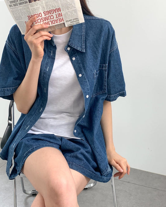 듀얼 데님 세트 (Dual Denim Set)