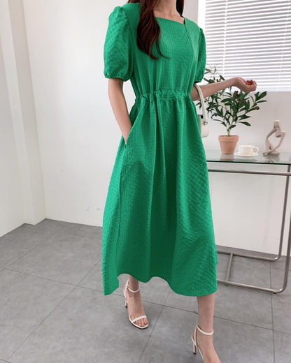 블랑 스트링 원피스 (Blanc Shirt Dress)