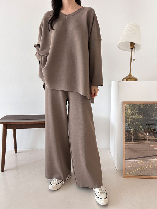 브이 니트 세트 (V Knit Set)