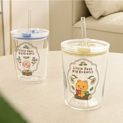 카카오프렌즈 글라스 텀블러 500ml (Kakao Friends Glass Tumbler 500mL)