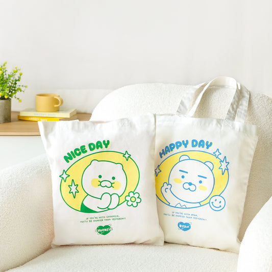 카카오프렌즈 세이치즈 심플 에코백 (Kakao Friends Say Cheese Simple Eco Bag)