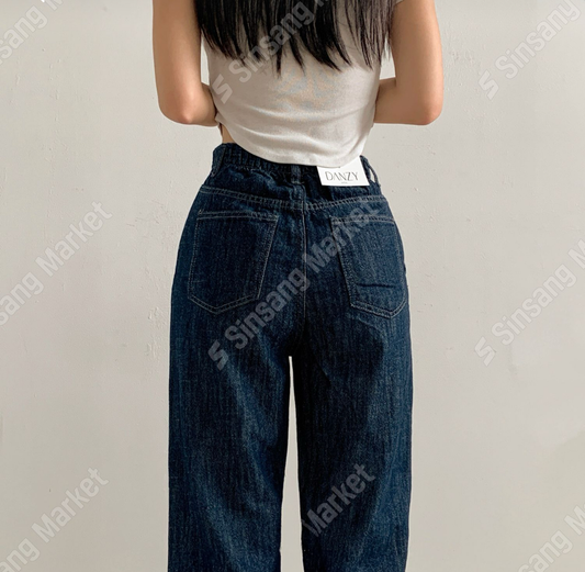 765 여름 린넨 마 밴딩 와이드