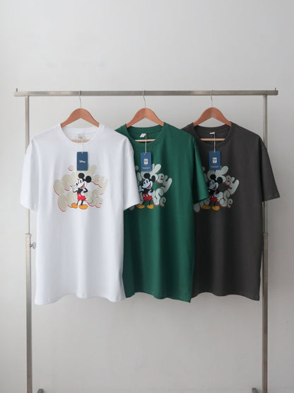 빅 마우스 나염 박스티 (Big Mouse Box Tee)
